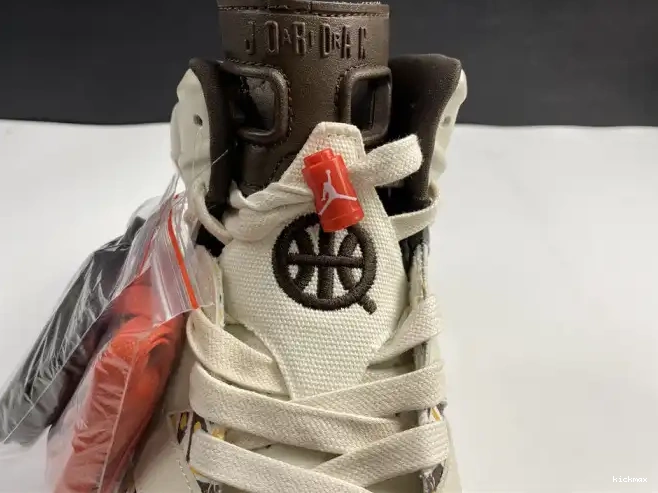 Rep MAX AIR Brown (2020) CZ4152-100 Jordan 6 Retro Sail Quai54 0604